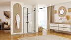 Sprchové dvere Rea Hugo 130 Black  9