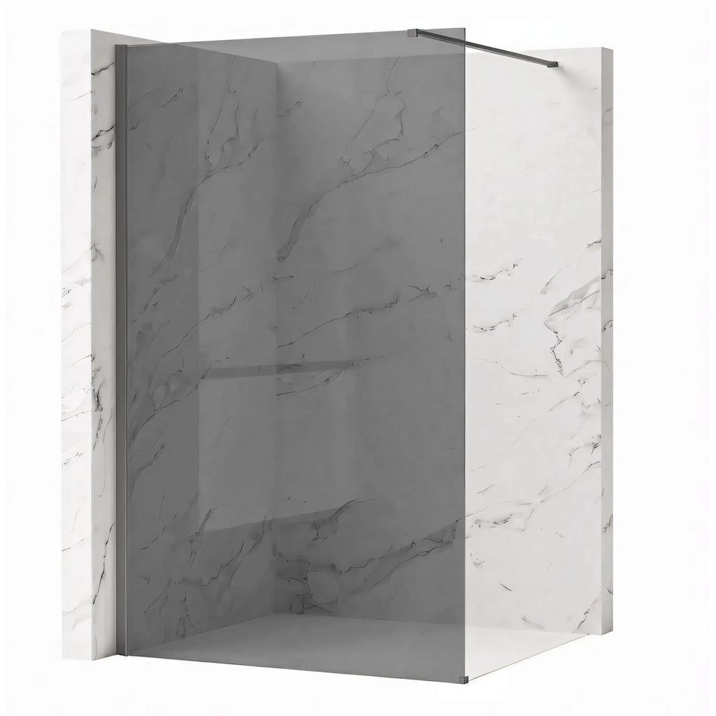 Sprchová zástena Rea Flexi Grey / Titan 110  9