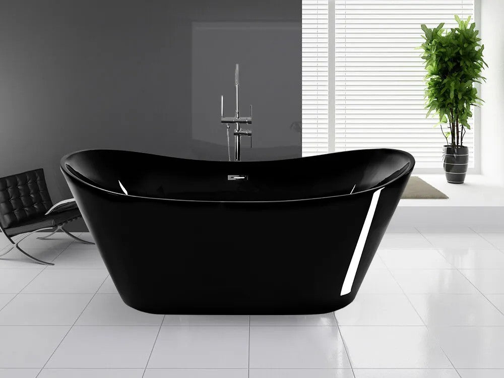 Samostatne stojaca vaňa Rea Ferrano Black  9