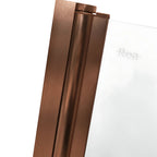 Skladacia vaňová zástena REA AGAT-2 100 Brush Copper  9