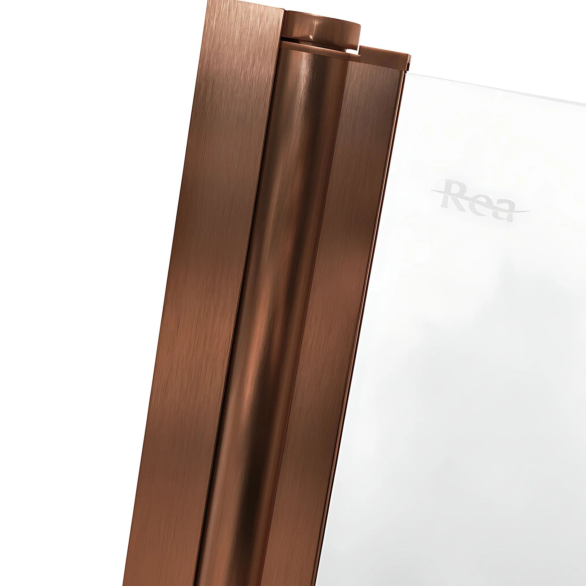 Skladacia vaňová zástena REA AGAT-2 100 Brush Copper  9