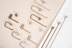 Kúpeľňový vešiak 9703 Prism Brush Nickle  9