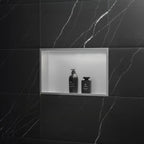 bathroom shelf 30x45 steel brush  9