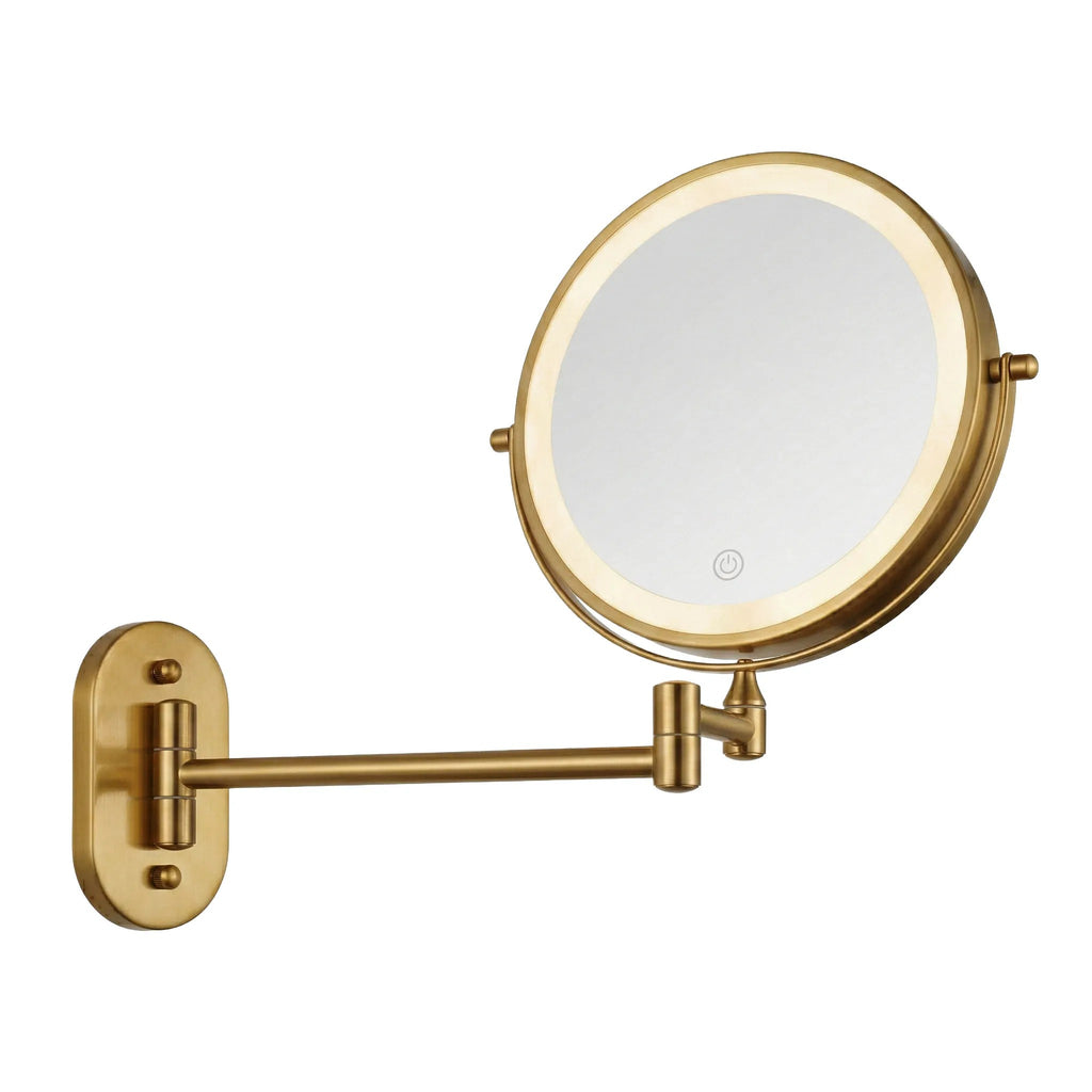 Zrkadlo LED Glow Old Gold  9