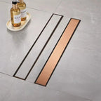 Odtokový žľab Rea Neox brush copper 80  9