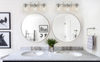 Zrkadlo LED 50cm MMJ BRUSH SILVER  9
