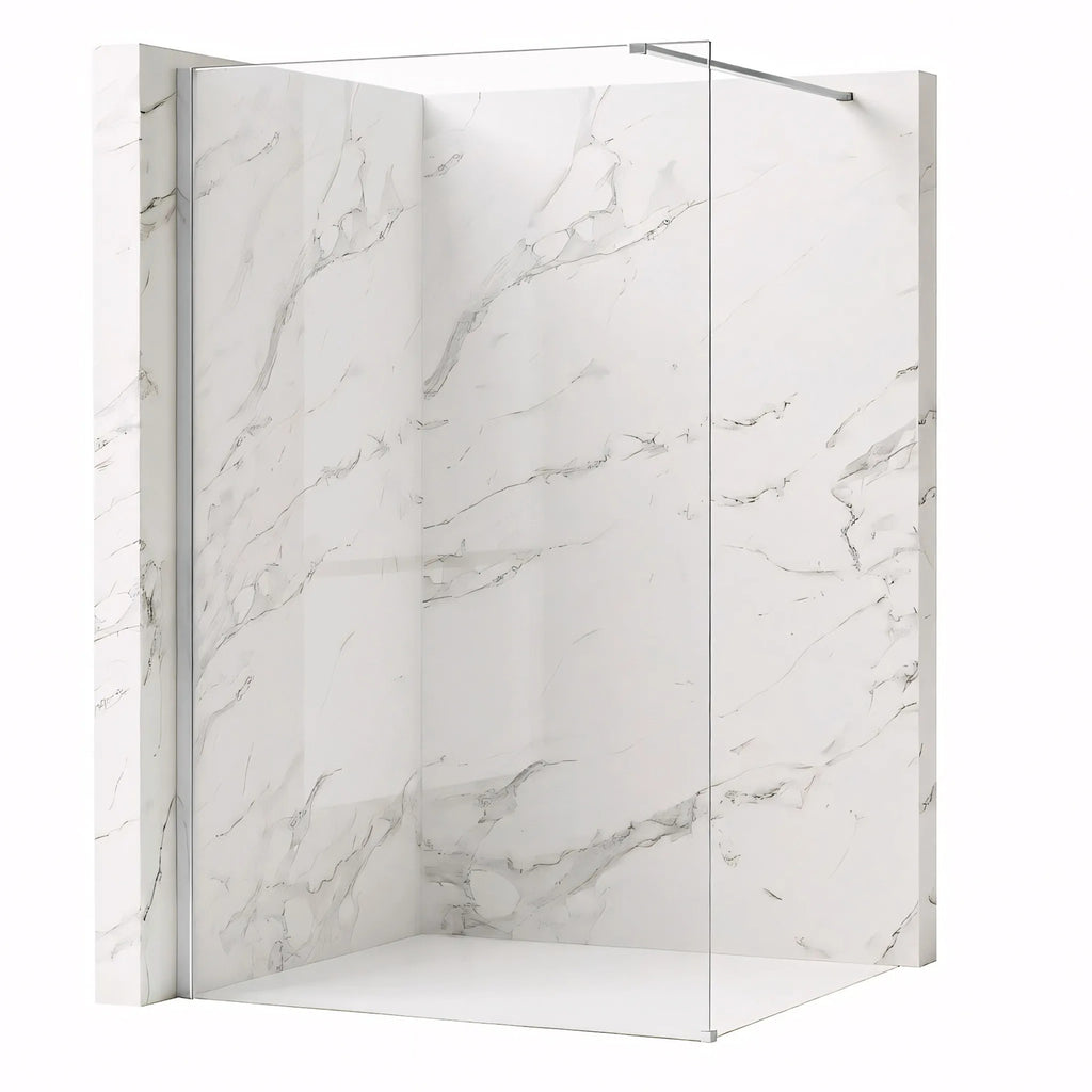 Sprchová zástena Rea Flexi Transparent / Chrome 120  9