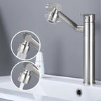 Koupelnová baterie REA PACO Nickel Brush INOX High  9