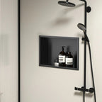bathroom shelf 30x45 matte black  9