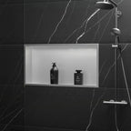 bathroom shelf 30x60 steel brush  9