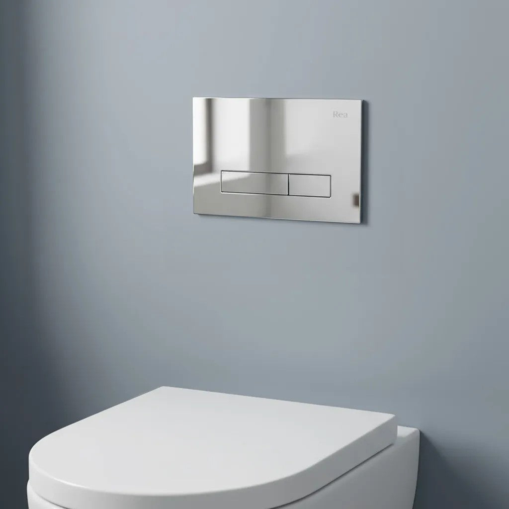 Podomietkový WC systém K011A-Q + tlačidlá HD Chrome  9