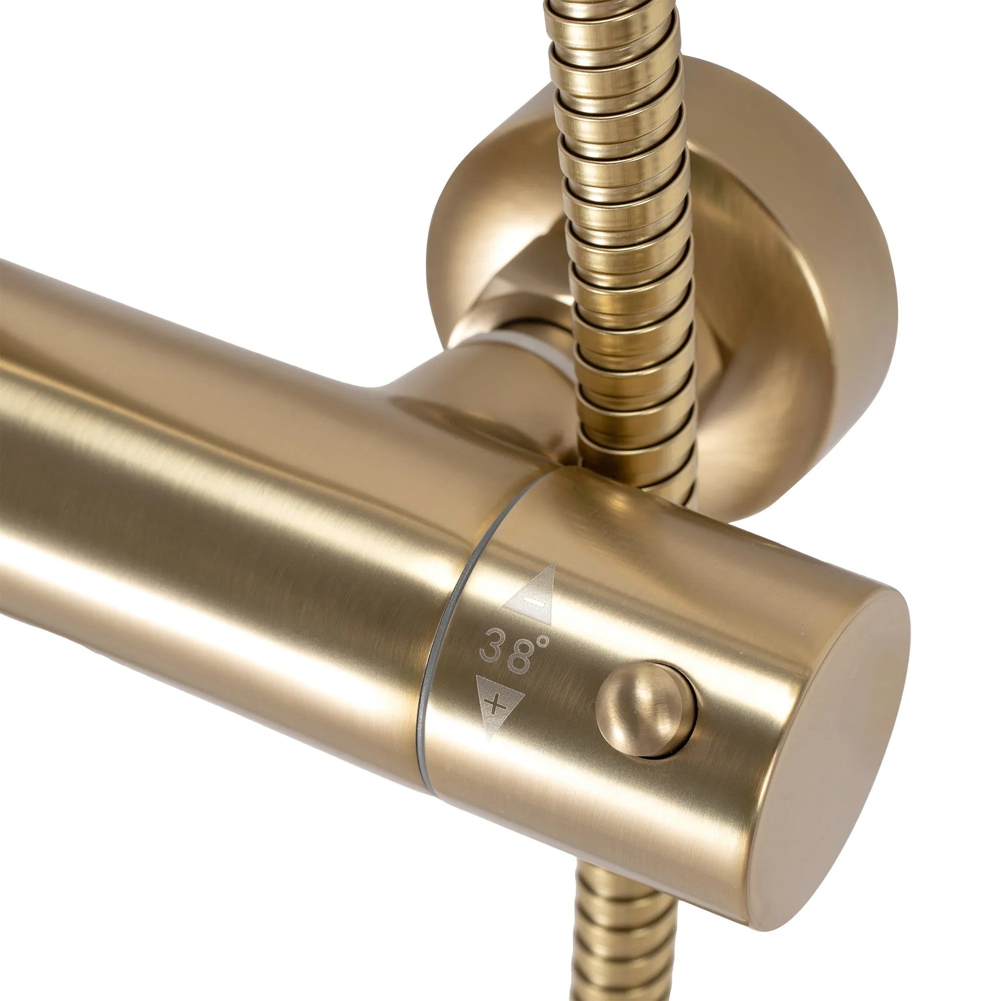 Sprchový set cu termostat Rea PAROT BRUSHED GOLD  9