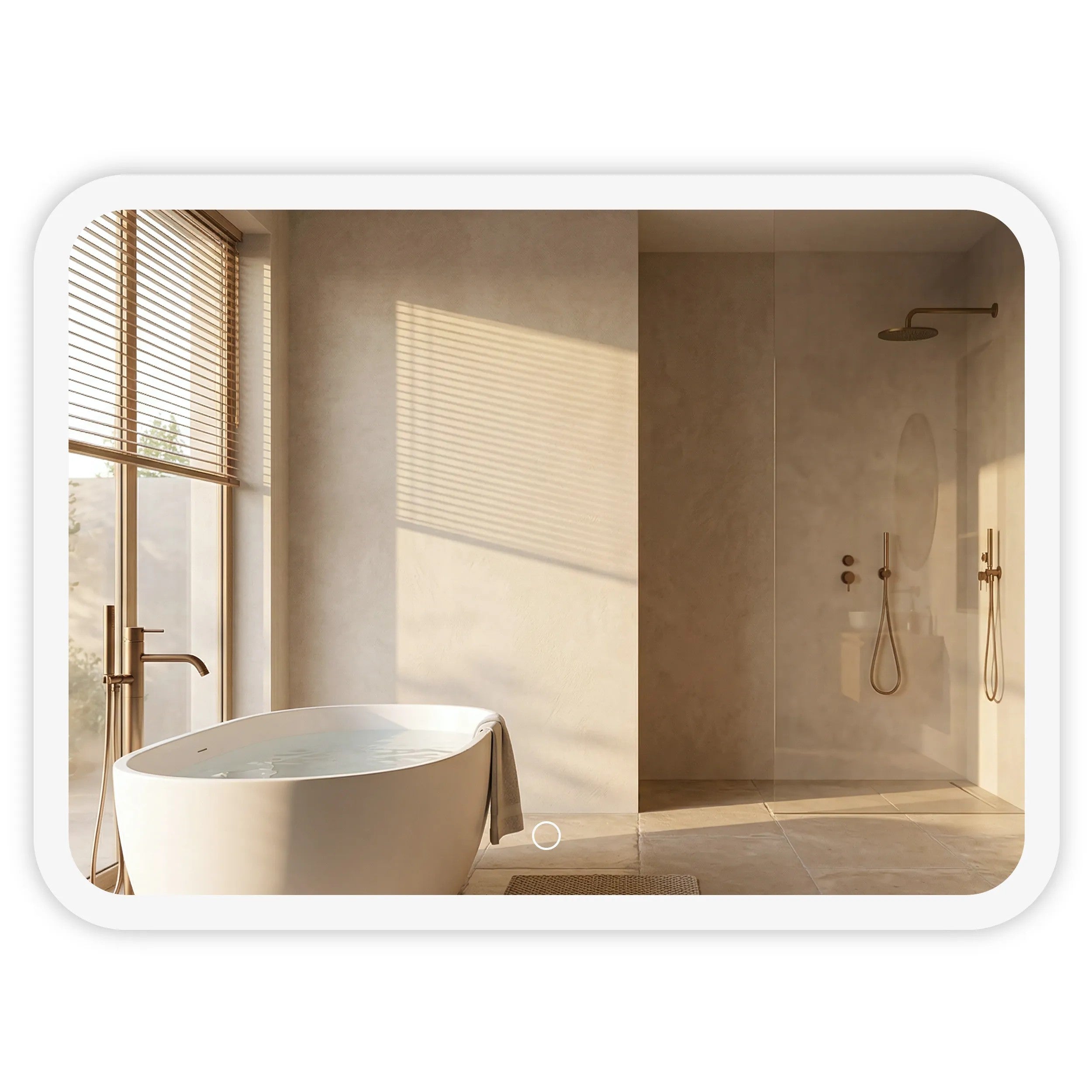 Zrkadlo LED 80x60cm TOP-3  9