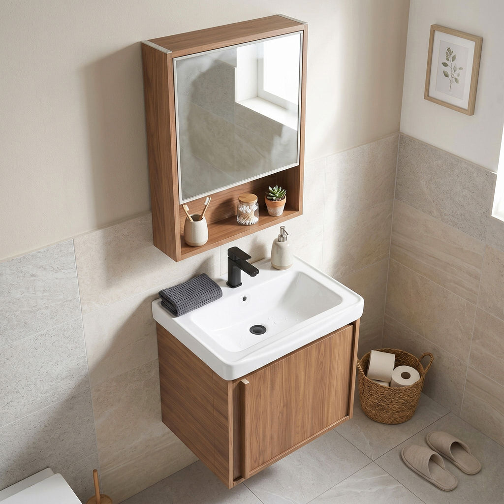 Súprava kúpeľňového nábytku s umývadlom Gama T25023 HHL 50CM  3
