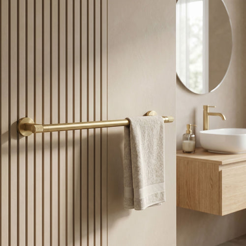 Kúpeľňový vešiak 39101 Ori Brush Gold  2