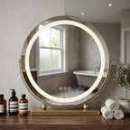 Zrkadlo LED MAKE-UP L.Gold  40 cm  6