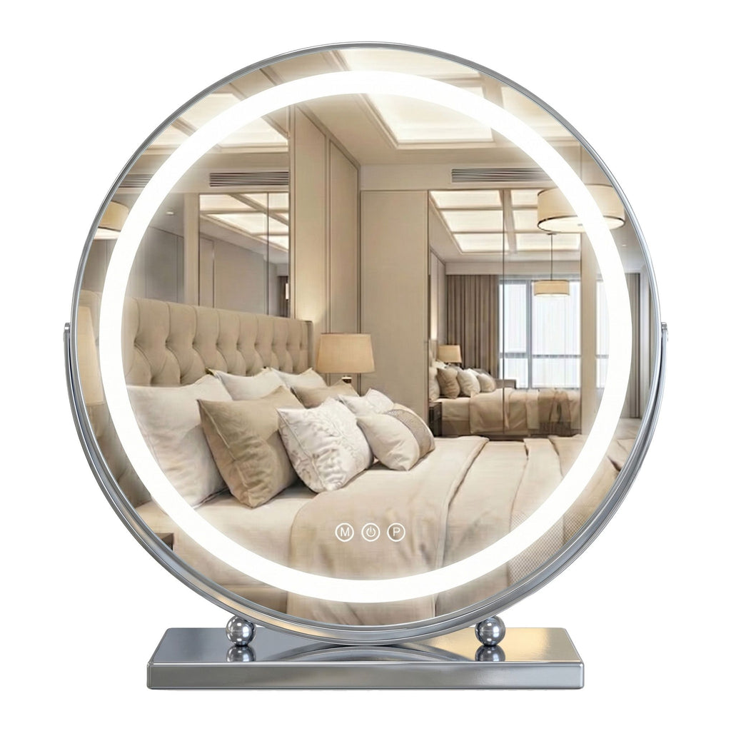 Zrkadlo LED MAKE-UP Chrome 50 cm  1