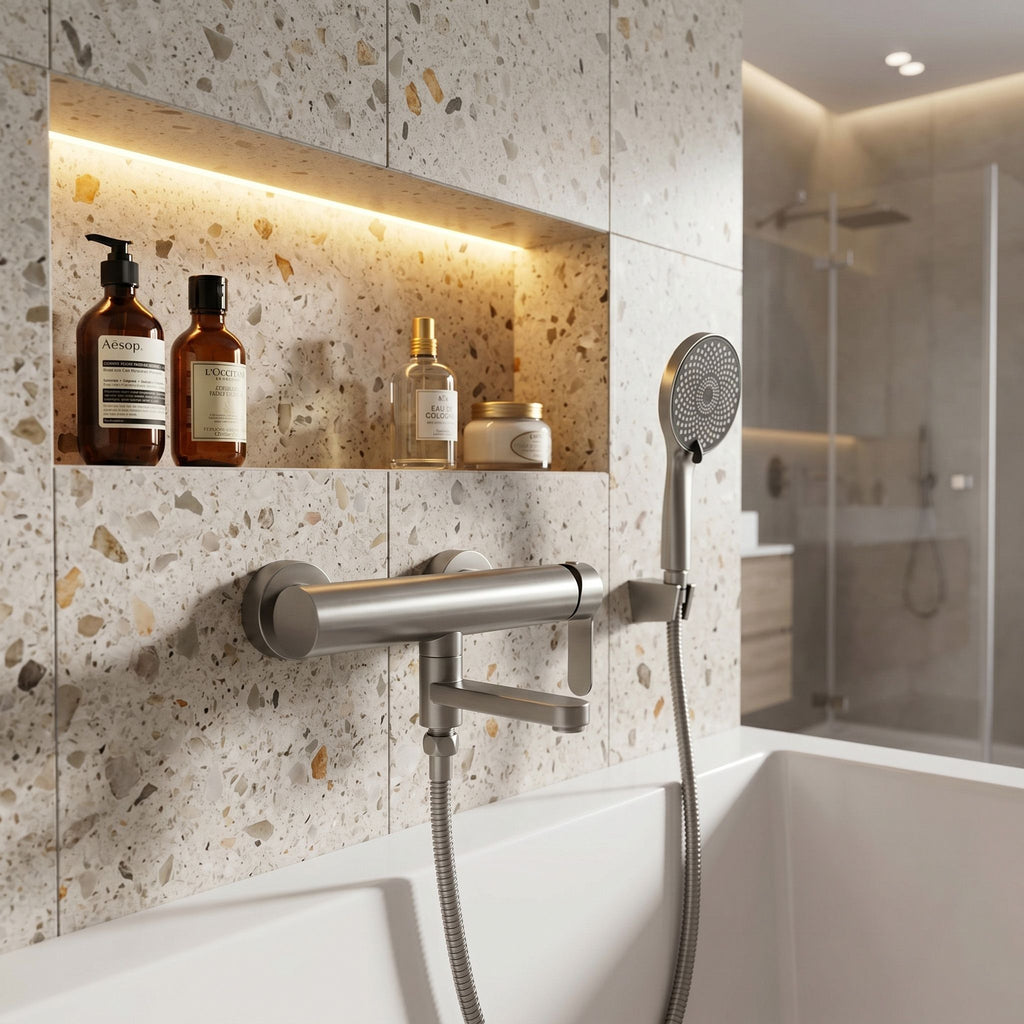 Vaňová batéria Rea Arcos Brushed Nickel  2