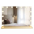 Zrkadlo LED HOLLYWOOD L.Gold  1