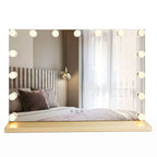 Zrkadlo LED HOLLYWOOD L.Gold  1
