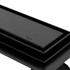 Odtokový žľab REA PURE NEO PRO black matt 90  4