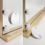 Zrkadlo LED HOLLYWOOD L.Gold 80x60  7