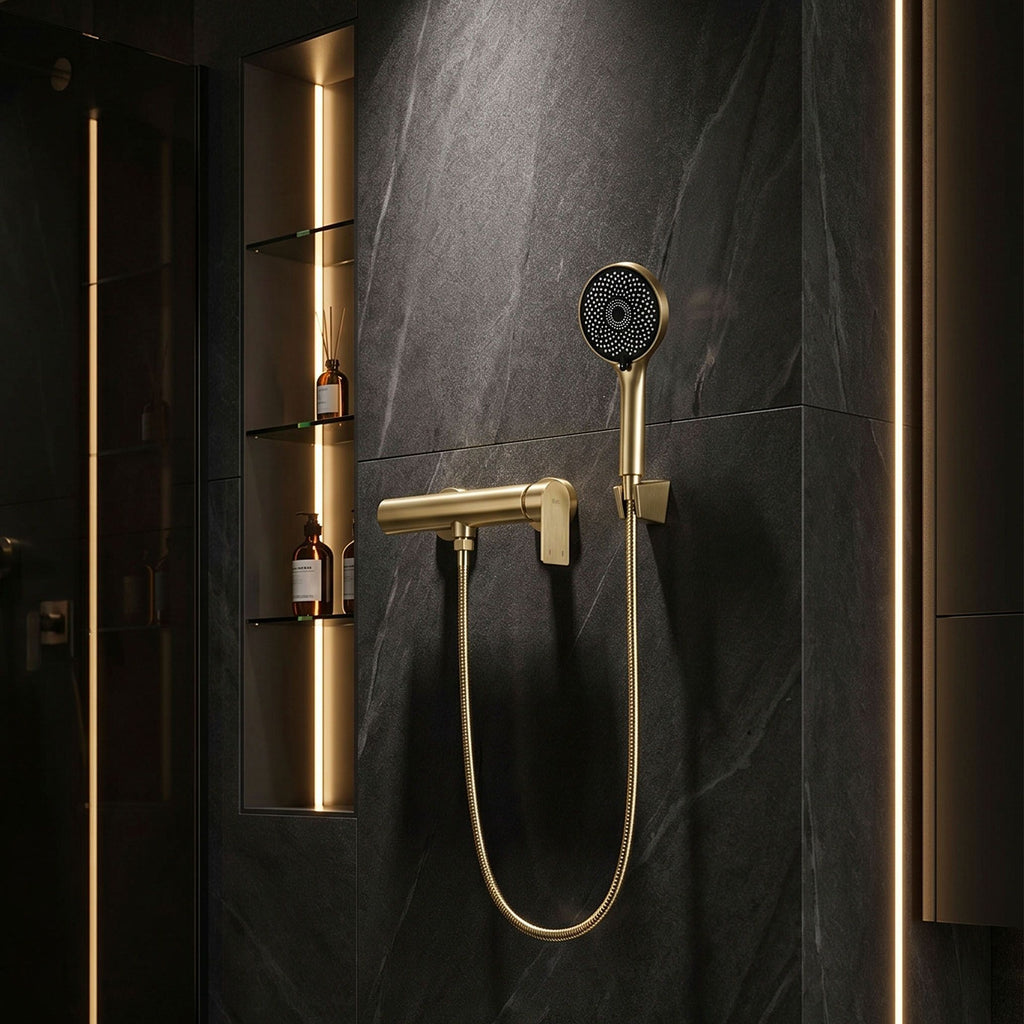 Sprchová batéria Rea Hunter Brushed Gold  4