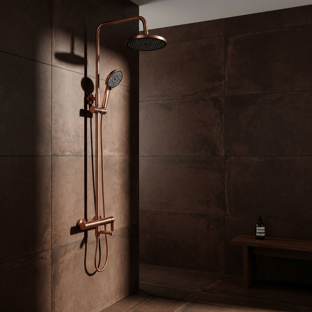 Sprchový Set Rea Arcos brush copper  5