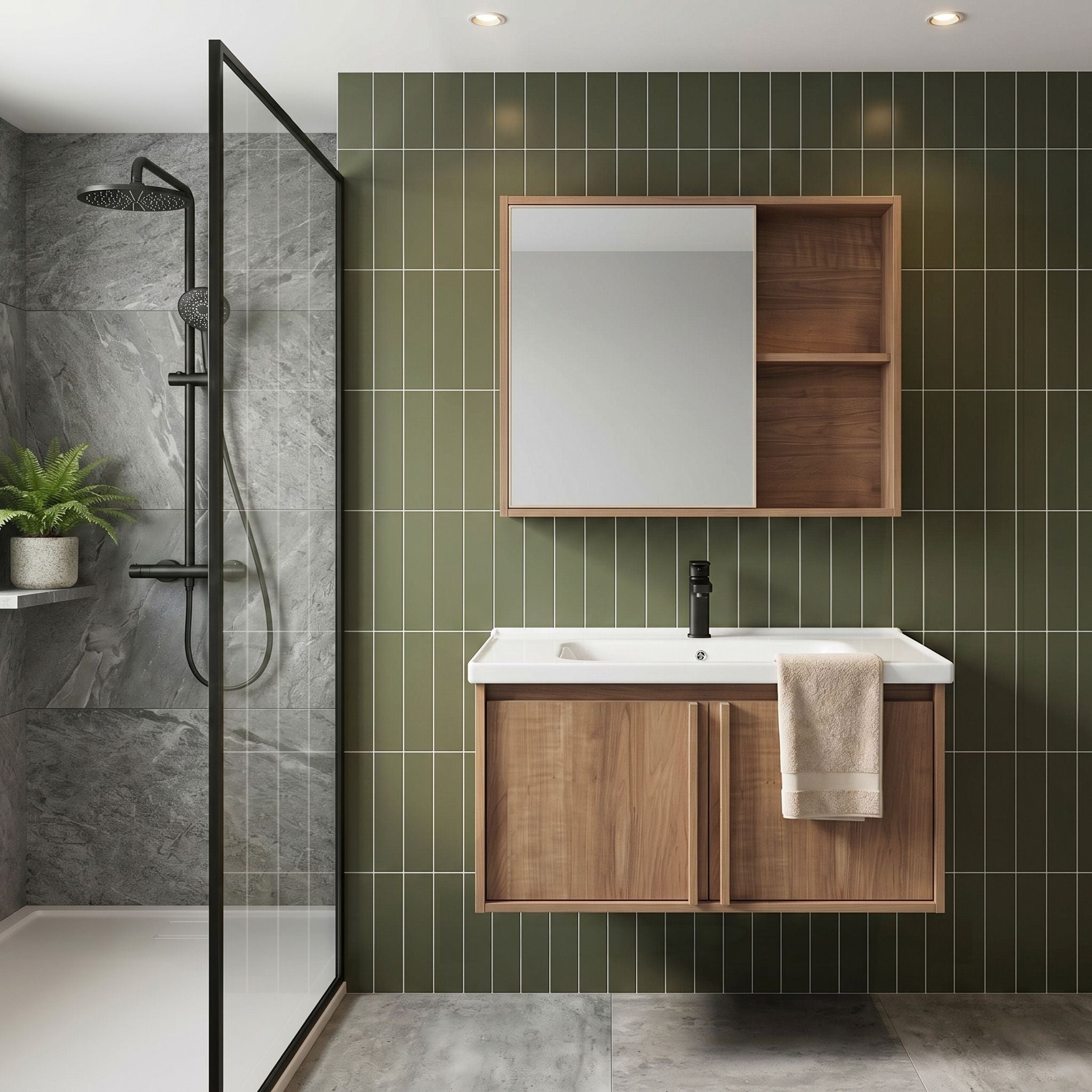 Súprava kúpeľňového nábytku s umývadlom Gama T25023 HHL 80CM  4