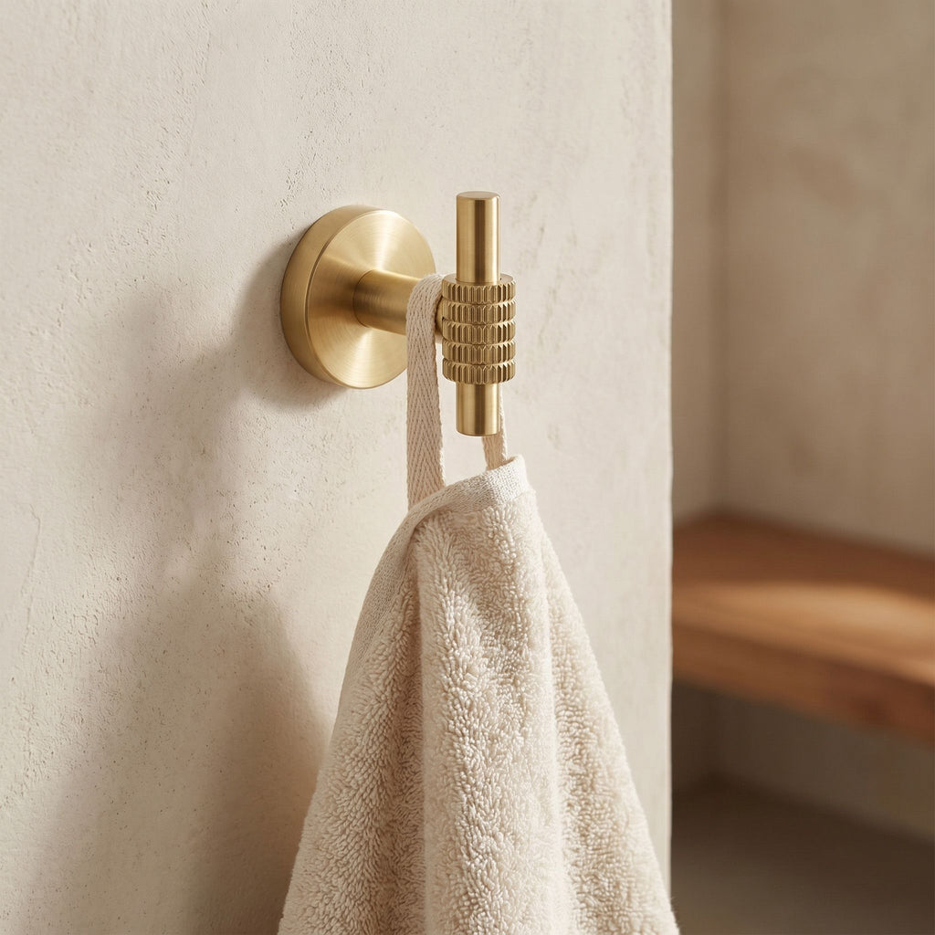 Kúpeľňový háčik 29104 Rivo Brush Gold  4