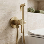 Bidetová batéria Rea Foster Brush Gold  8