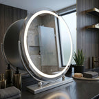 Zrkadlo LED MAKE-UP Chrome 50 cm  3