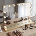 Zrkadlo LED HOLLYWOOD L.Gold 80x60  1