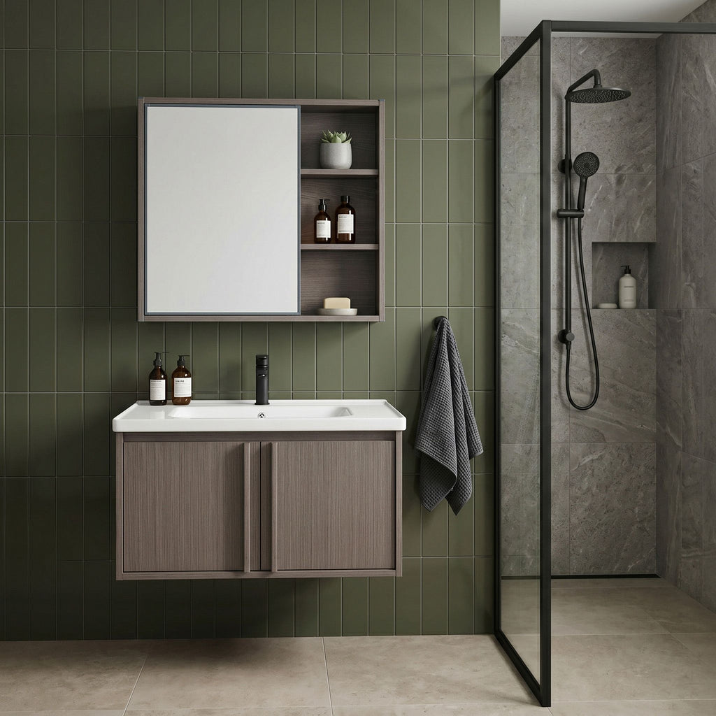 Súprava kúpeľňového nábytku s umývadlom Gama T25023 KJM 70CM  5