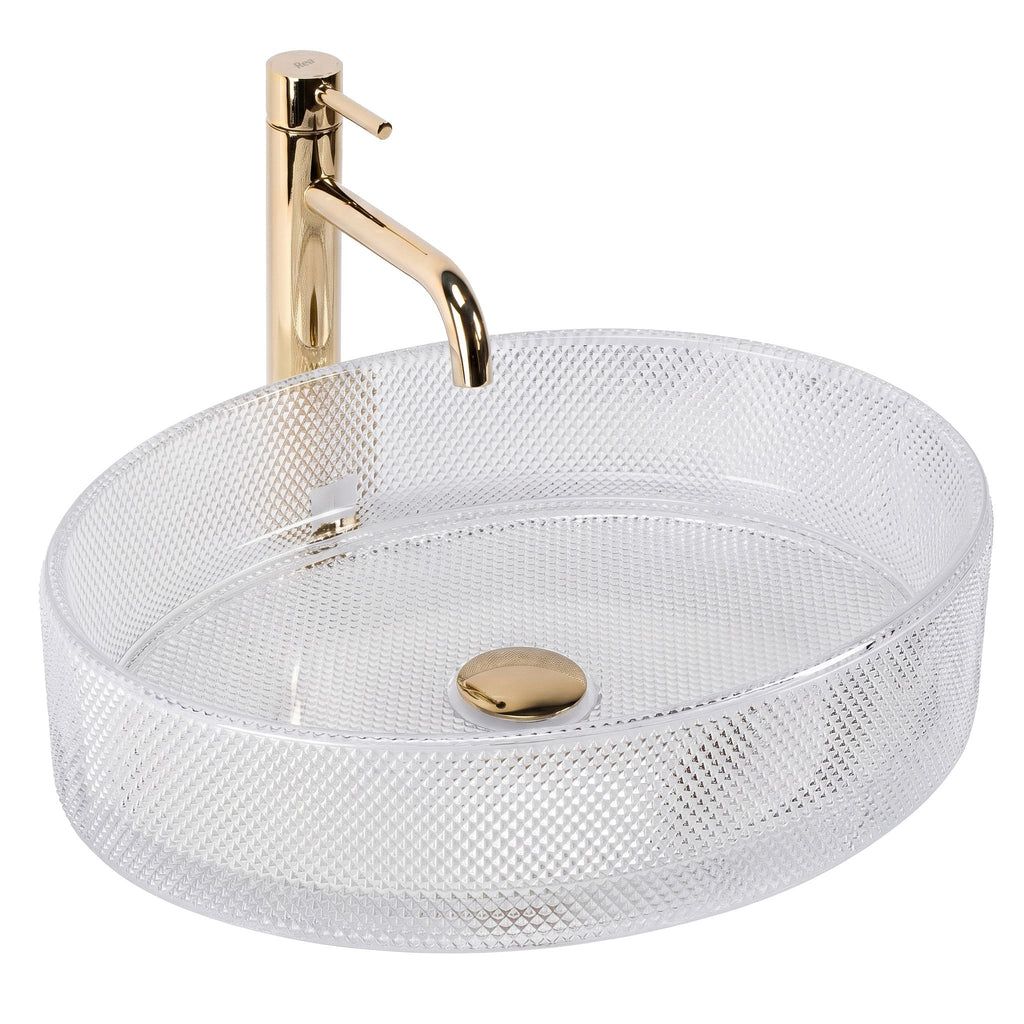 Umývadlo na dosku REA Mirella Transparent  2