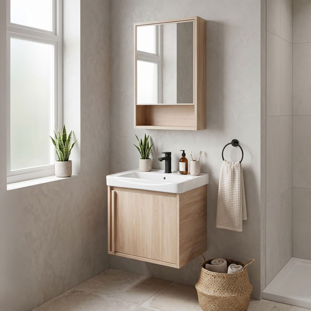 Súprava kúpeľňového nábytku s umývadlom Gama T25023 BXM 50CM  5