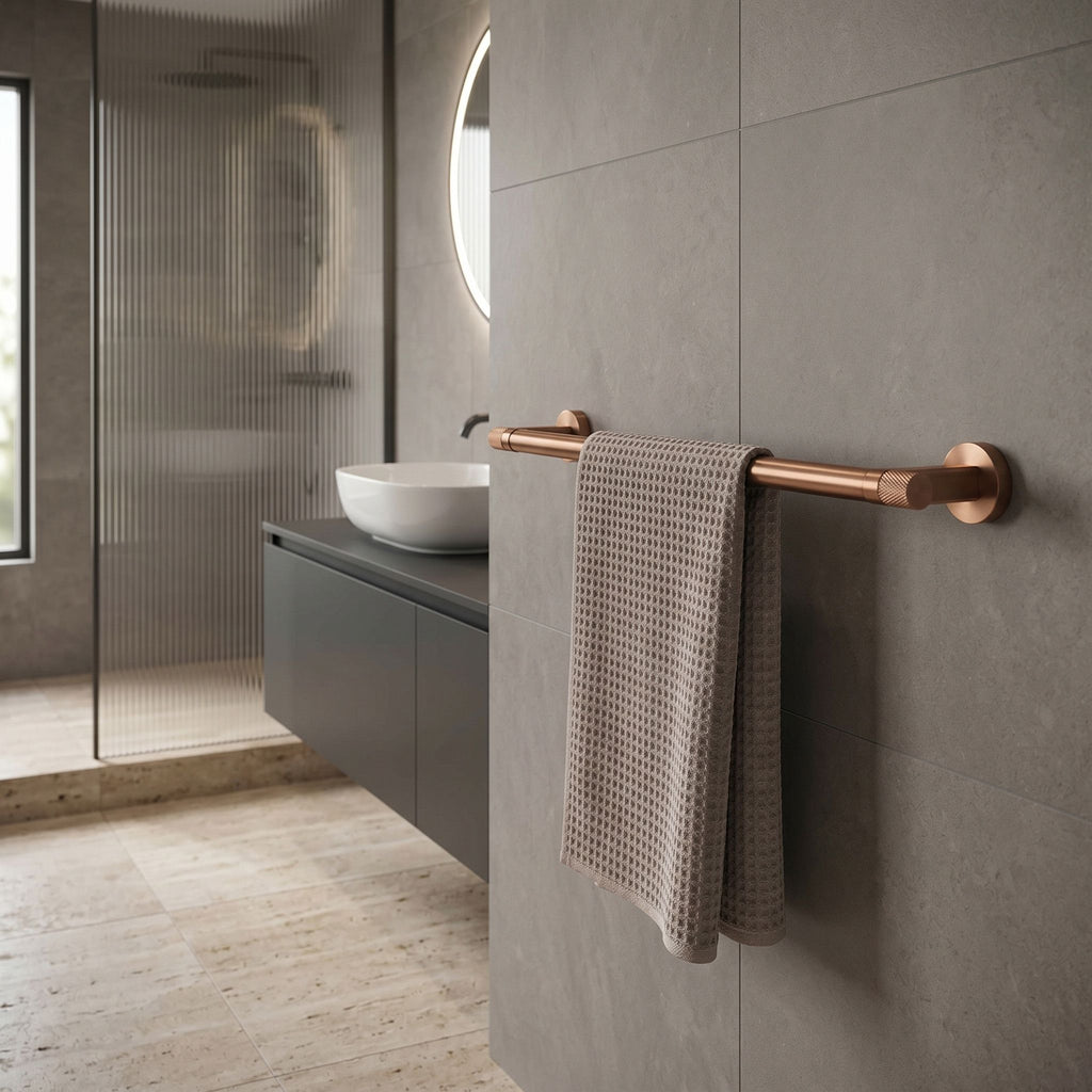 Kúpeľňový vešiak 39101 Ori Brush Copper  2