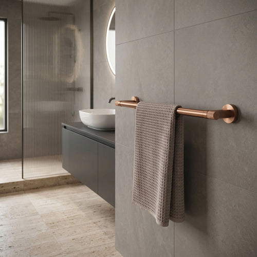 Kúpeľňový vešiak 39101 Ori Brush Copper  2
